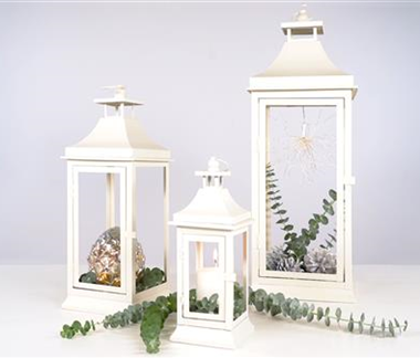 DIY Dekorierte Laterne