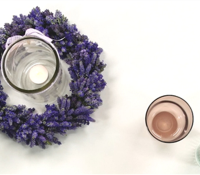 DIY Sommerliche Lavendeldekoration 