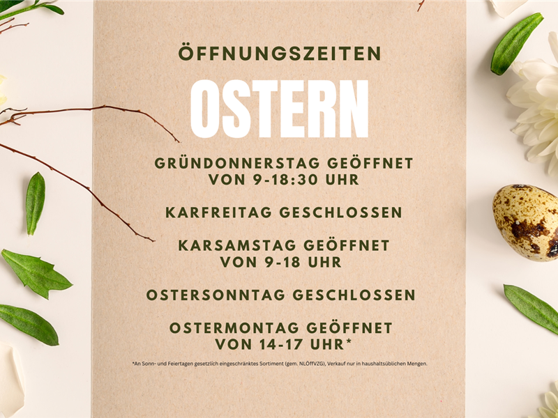 Ostern im Gartencenter Lüske