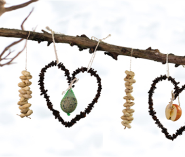 Ein (Futter)Herz für Vögel