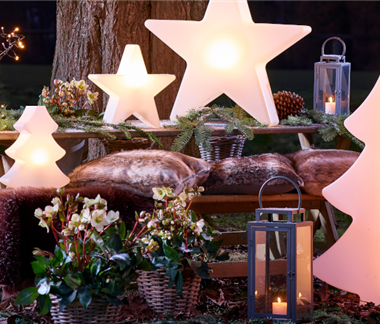 Winter-Gemütlichkeit vor der Haustür 